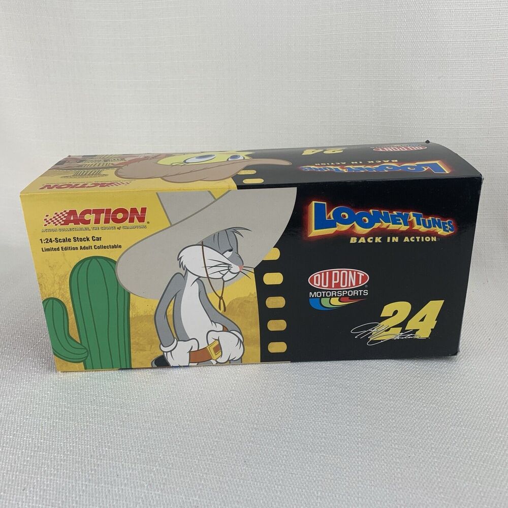 1:24 Action 2003 #24 Dupont‎ Looney Tunes Bugs Bunny Monte Carlo Jeff Gordon Sam